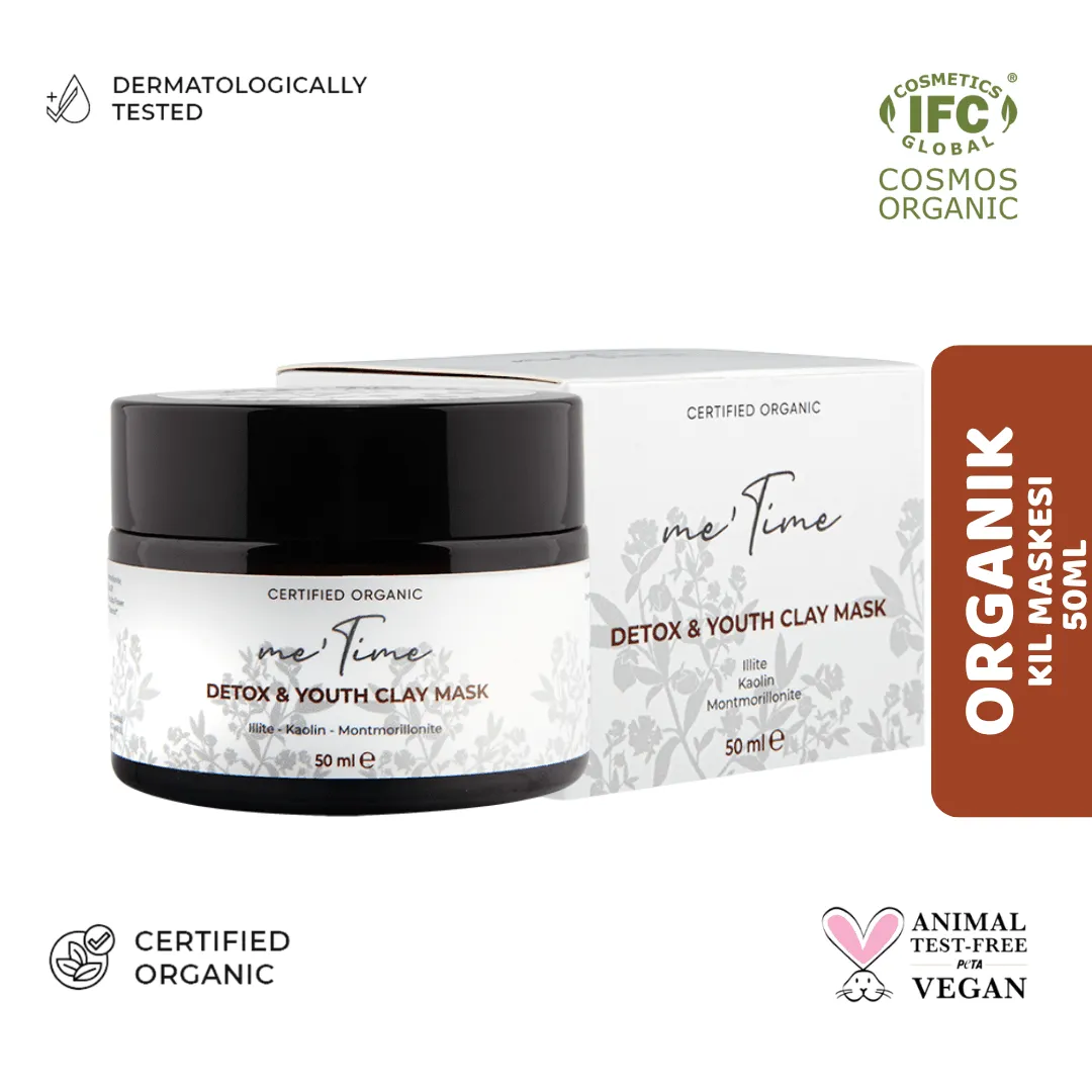 Me Time Organik Arındırıcı Kil Maskesi 50 ml — görsel 2
