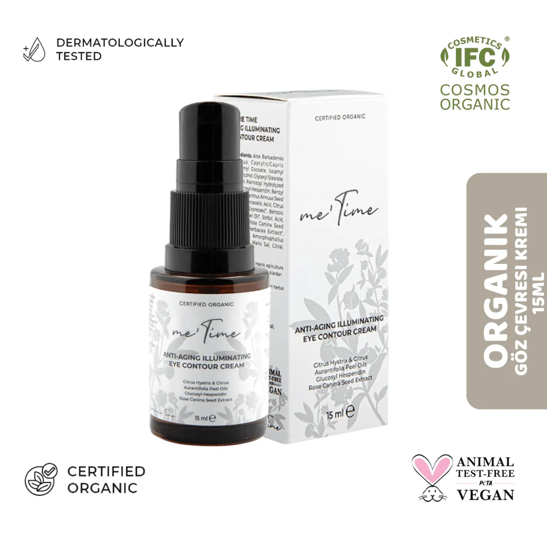 Me Time Organik Göz Çevresi Bakım Kremi 15 ml — görsel 2